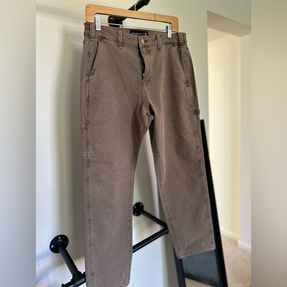 ABERCROMBIE BROWN CARGOS 30/30 *Never Worn*